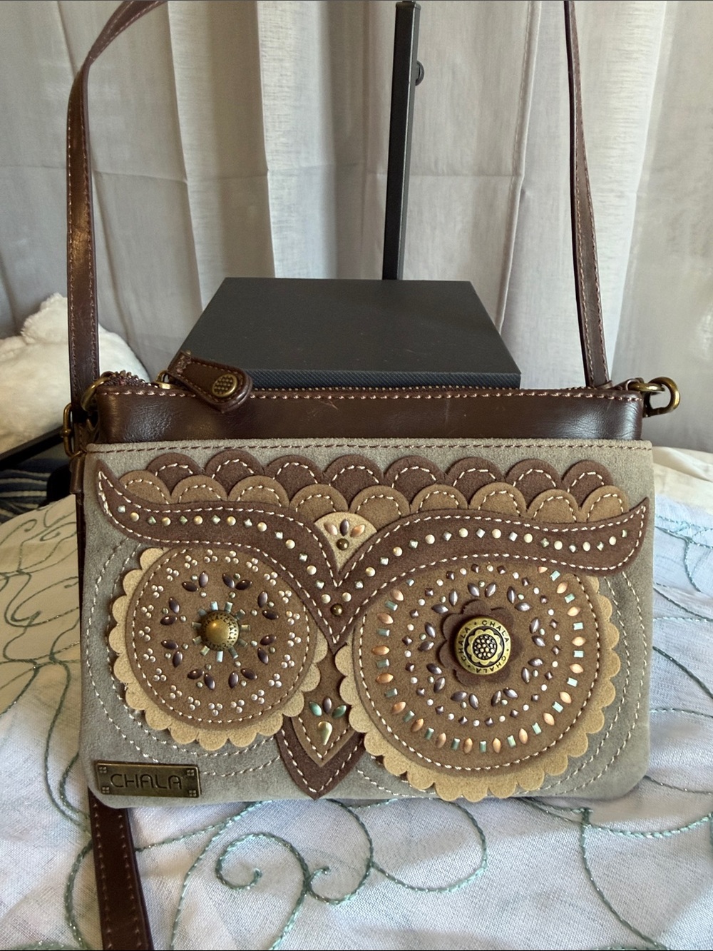 Chala Owl Crossbody Bag